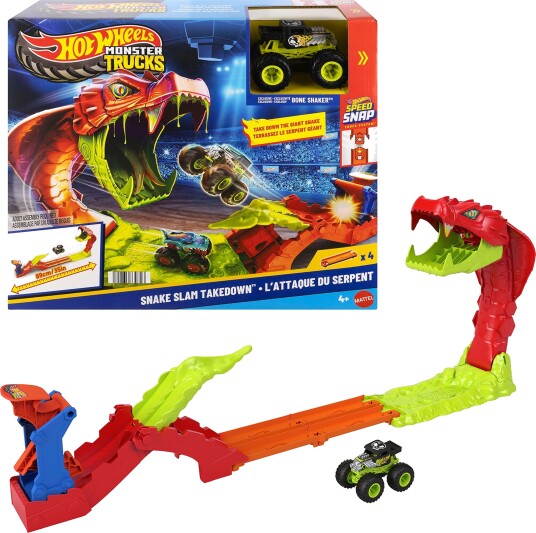 Hot Wheels Hwmt Snake Bite Slam Out Red One Size