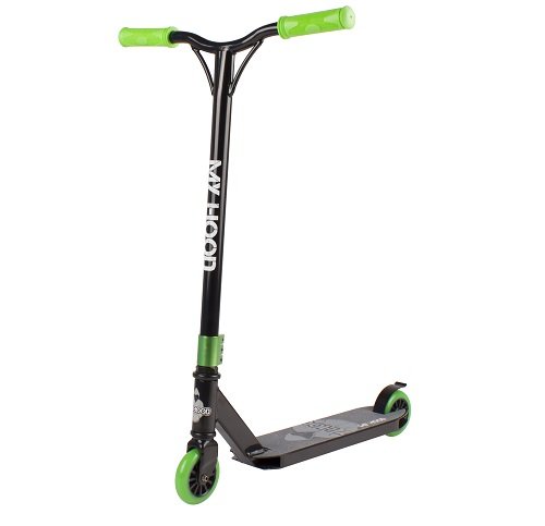 My Hood Sparkesykkel My Hood Trick 7.0 Black Svart lime My Hood Sparkesykkel My Hood Trick 7.0 Black Svart lime