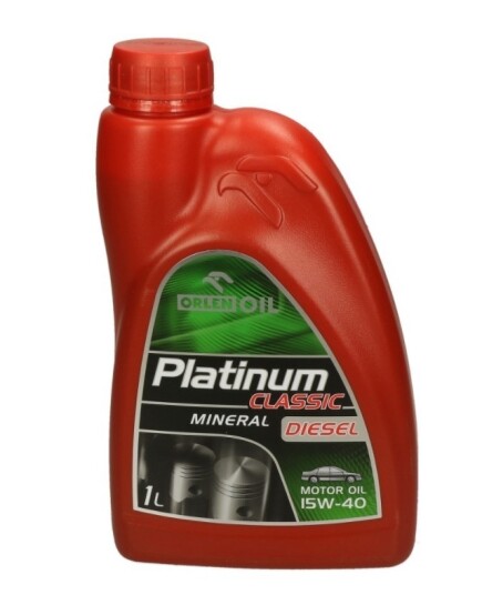 Motorolje ORLEN PLATINUM CLASSIC DIESEL MINERAL 15W-40 1L Motorolje ORLEN PLATINUM CLASSIC DIESEL MINERAL 15W-40 1L