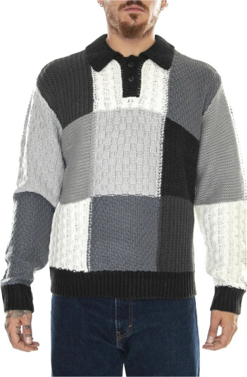 Obey Herre Strikkevarer Flerfarget L, Obey Herre Strikkevarer Flerfarget L,