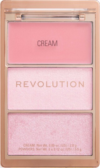Revolution Beauty Highlight Icon Palette Pink Posse