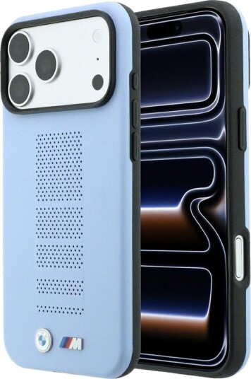 BMW M Blå Perfo MagSafe-etui for iPhone 18/17 Pro