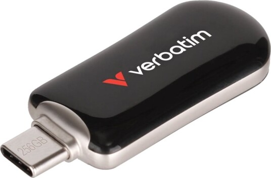 Verbatim Plectra Usb-Flashstasjon 256 Gb Usb 3.2 Gen 1 Usb-C Svart Verbatim Plectra Usb-Flashstasjon 256 Gb Usb 3.2 Gen 1 Usb-C Svart