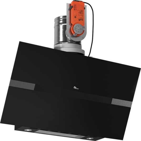 Thermex Design Line Central 8002 Timer kjøkkenventilator, 80 cm svart