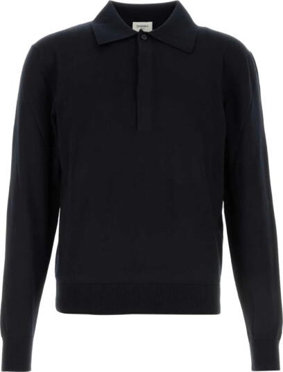 Saint Laurent Herre Topper Blå M,