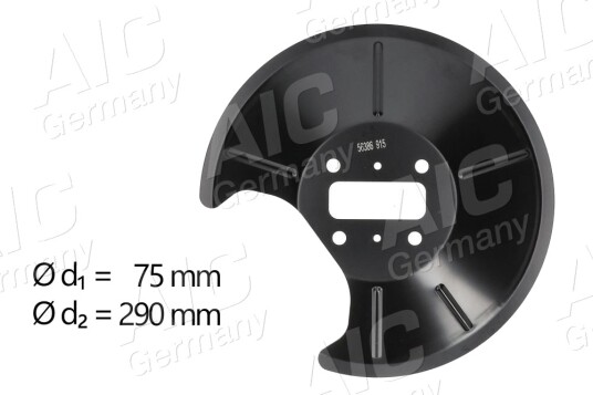 Skvettbord bemseskive AIC 56386