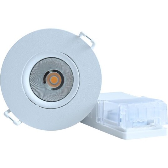 J&El Alto Downlight Warmdim 6,5w Hvit v2