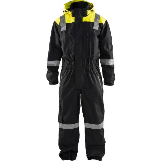 Blåkläder Skalldress vanntett sort/gul Blåkläder Skalldress vanntett sort/gul