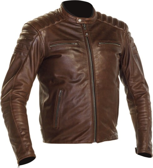 Richa Daytona 2 Motorsykkel skinnjakke 54 Brun Richa Daytona 2 Motorsykkel skinnjakke 54 Brun