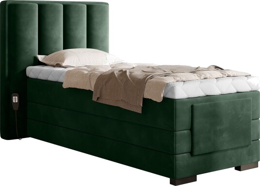 Banti Justerbar Kontinentalseng 90x200 cm Grønn
