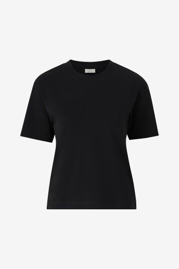 Gina Tricot T skjorte Basic Tee Blå