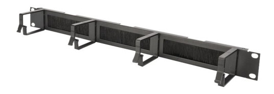 Digitus Professional Dn-97663 - Kabelstyringspanel Med Ringer - Rackmonterbar - Ral 9005 Svart - 1U - 19"