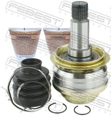 Febest Drivknute drivaksel FEBEST 1611 204R