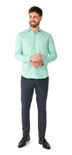 Boland Traciks Lys Mint Skjorte OSSM-1017-2XL