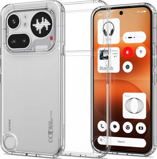 Spigen Ultra Hybrid Mobildeksel til Nothing Phone 4A Pro Transparent