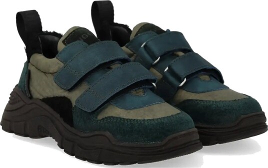 ANGULUS Shoes Flat With Velcro Khaki green 30 ANGULUS Shoes Flat With Velcro Khaki green 30
