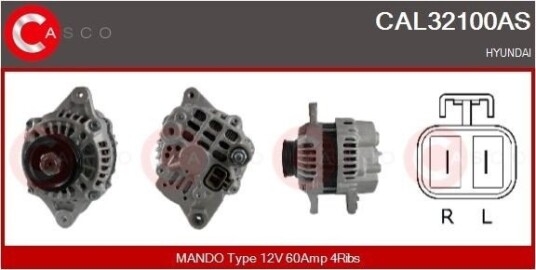 CASCO CAL32100AS Dynamo