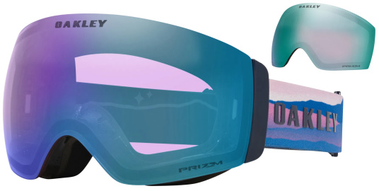 Oakley Flight Deck Pro M PRIZM Iced w/PRIZM Sapphire