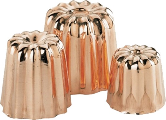 de Buyer  Canéles mould bakeformer 3,5 cm
