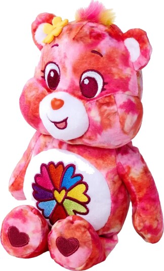 Simba Toys Care Bears Plush Flower Power Bear 35 Cm Red ONE SIZE