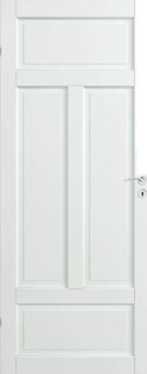 Scanflexdøra Skjold Dørblad Malt I Standard Hvit Ncs S0502-Y. Dørbladmål: 826x1940.