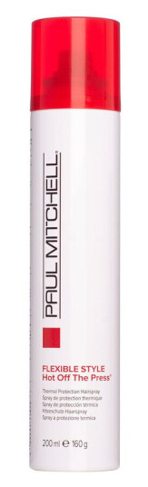 Paul Mitchell Flexible Style Hot Off The Press 200ml Paul Mitchell Flexible Style Hot Off The Press 200ml