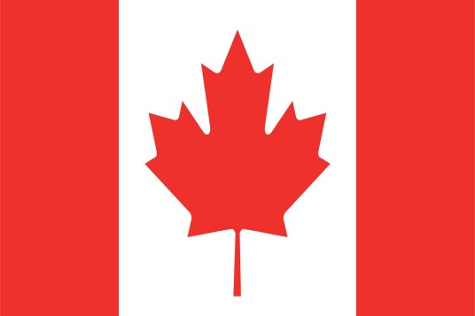 Canada Flagg Klistremerke