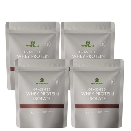 Mix&Match 4 x Myseproteinisolat Grass fed 750 g