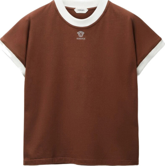 Versace Herre Topper Brun XL, Versace Herre Topper Brun XL,