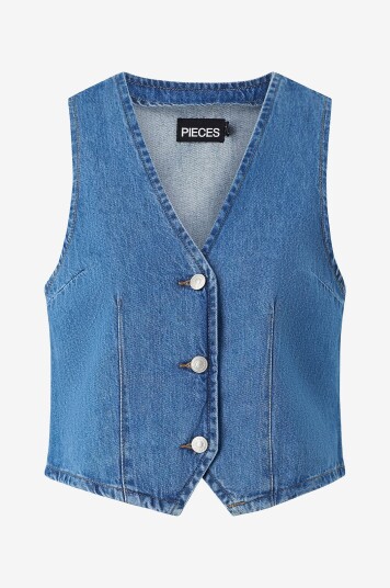 pieces Vest pcSky Vest Blå