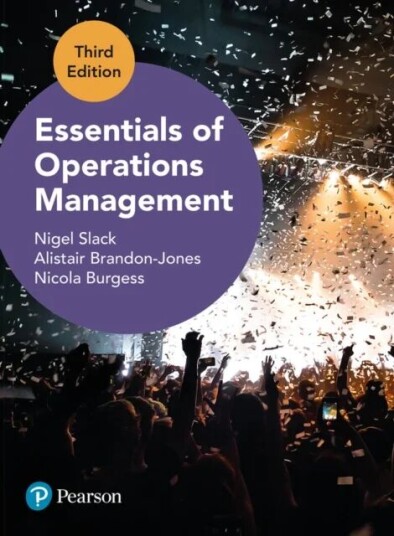 Essentials Of Operations Management Av Nigel Slack, Alistair Brandon-Jones, Nicola Burgess