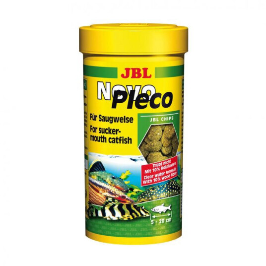 Jbl Novopleco Fiskefôr 250 ml