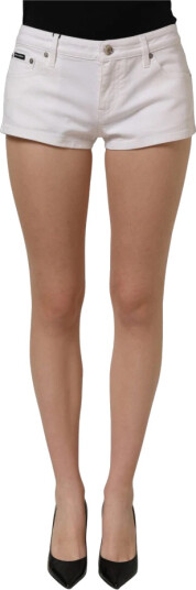 Dolce & Gabbana Dame Shorts Hvit S,