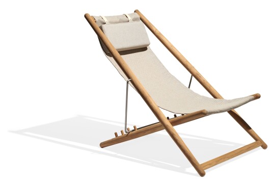 Skargaarden H55 hvilestol Teak/natur Brun