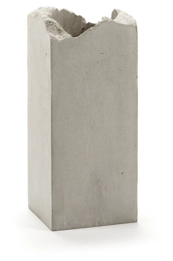 Serax Broquaine vase S 28 cm Grey