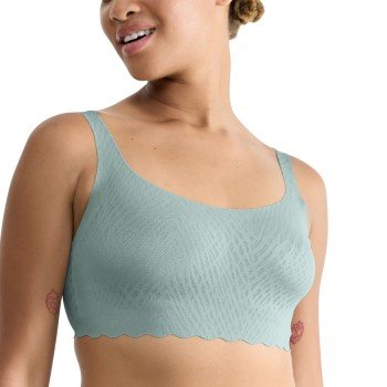 Sloggi BH ZERO Feel Bliss Top Lysegrønn Medium Dame