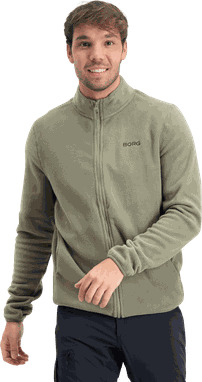 Björn borg Full Zip Fleece fleecejakke herre Green M