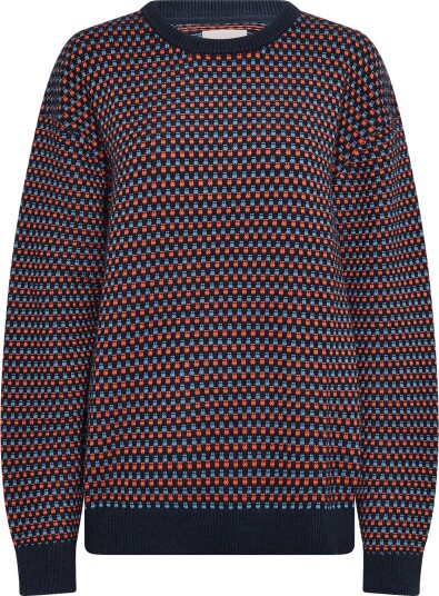 Revolution Loose Knit Sweater   DARKORANGE   S