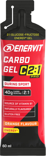 Enervit Carbo Gel C2:1pro 60ml Orange 60ml