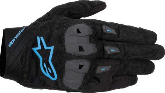 MC-Hansker Alpinestars SP X 1 Svart /Blithe BlueXXL