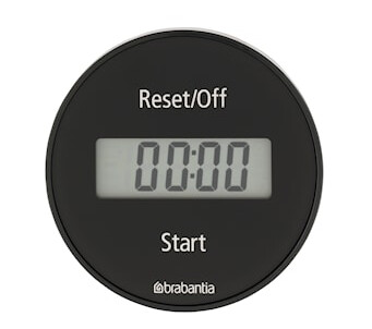 Digital Kjøkkentimer med magnet Svart Digital Kjøkkentimer med magnet Svart