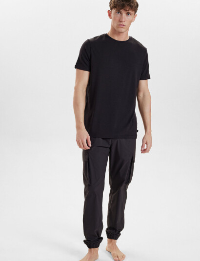 Resteröds Rtbamboo Tee. - Black - M