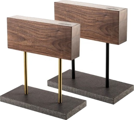 Style De Vie Magnetisk Knivblok Valnød Sdv 25x12x27,5cm