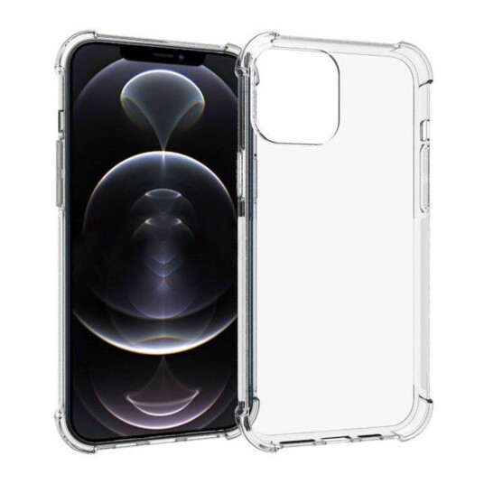 INCOVER iPhone 13 Pro Max Shock-Proof Fleksibel Plast Deksel - Gjennomsiktig