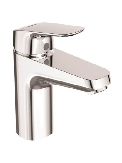 Brma Borma ceraflex bluestart basin mixer with push waste chrome Brma Borma ceraflex bluestart basin mixer with push waste chrome