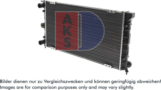 AKS DASIS 040380N Radiator motorkjøling