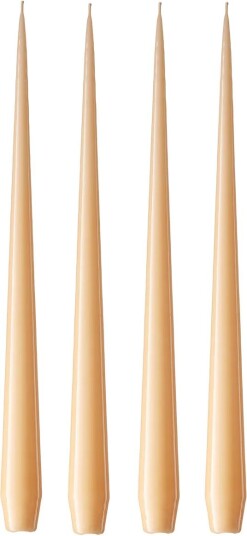 ester & erik lys 4 stk. lakket Melon sorbet 19 0 32 cm