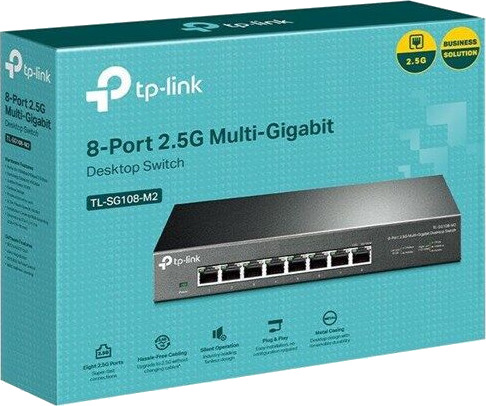 TP-Link TL-SG108-M2 (6935364052904) TP-Link TL-SG108-M2 (6935364052904)
