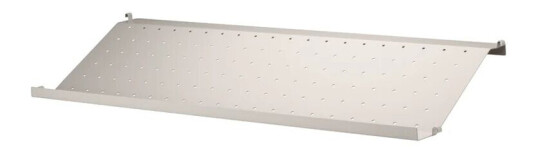 String skohylle metall beige 78x30 cm