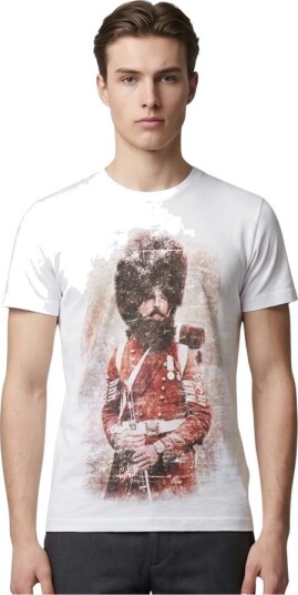 Trussardi Herre Topper Hvit M